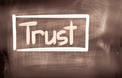 Trust concept Stock Illustration