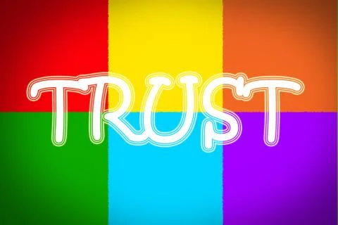 Trust concept Stock Illustration