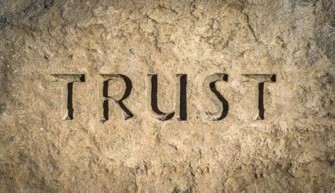 Trust Concept Image 库存照片