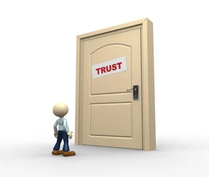 Trust Illustrazione stock