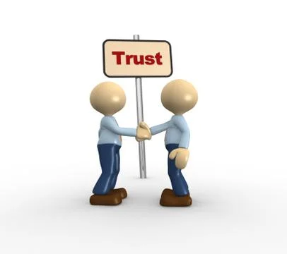 Trust Illustrazione stock