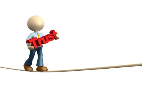 Trust Illustrazione stock
