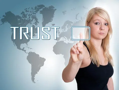 Trust Illustrazione stock