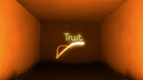 Trust Label Stock Footage 1391984