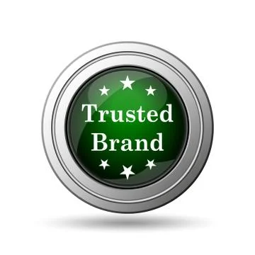 Trusted brand icon Stock Illustration
