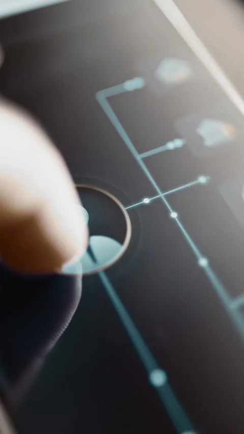 Trustee asset tree scrolls through bank folder key and lock Stock Footage 346607047