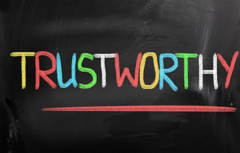 Trustworthy Concept Stock Illustration