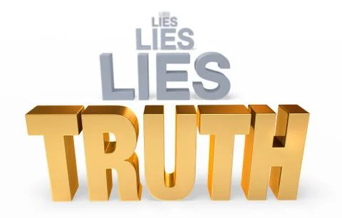 Truth in focus Stock Illustration