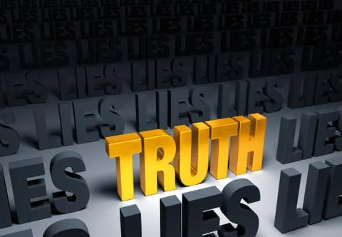 Truth! Stock Illustration