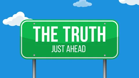 The truth, Just Ahead Stock Footage 171954148