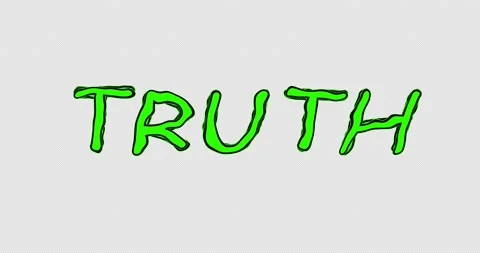 Truth word in doodle style Stock Footage 152716993