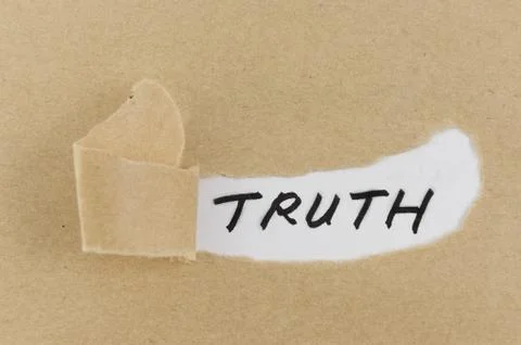 Truth word Stock Photos