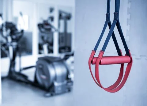 Trx Training Loops In Action Stock Photos