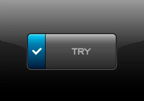Try Button Stock Illustration