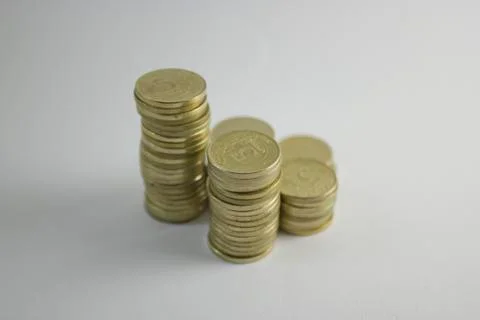 TRY coins Stock Photos