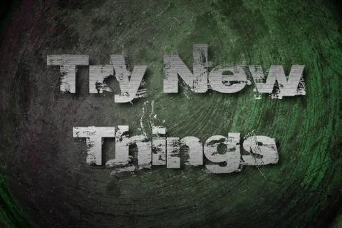 Try new things concept Stock Illustration