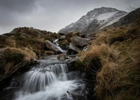 Tryfan Falls Stock Photos
