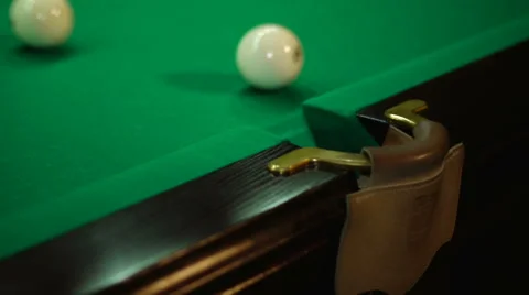 Trying to get into the pocket Stock Footage 54545203