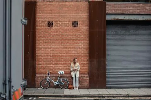 Trying to Kill Some Time Before Work Fotos Stock