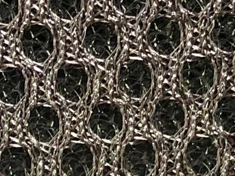 Trypophobia phobia, too many small black holes at different angles Stock Photos