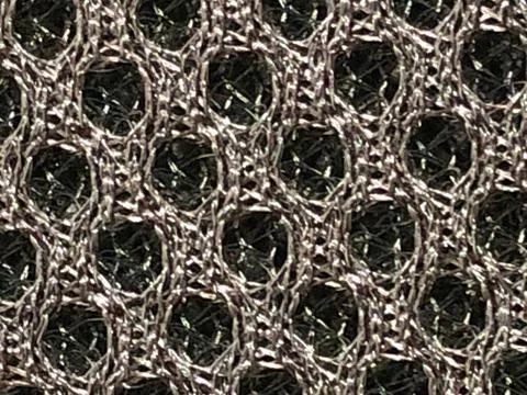 Trypophobia phobia, too many small black holes at different angles Stock Photos