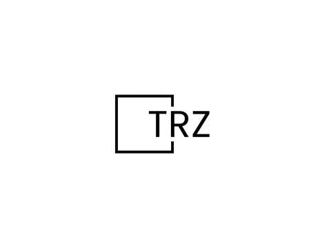 TRZ letter initial logo design vector illustration Stock Illustration