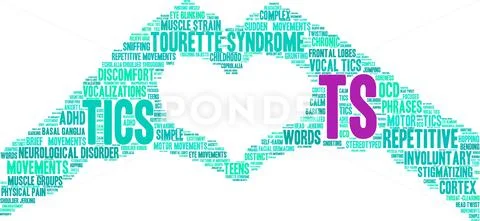 TS Word Cloud Stockillustratie