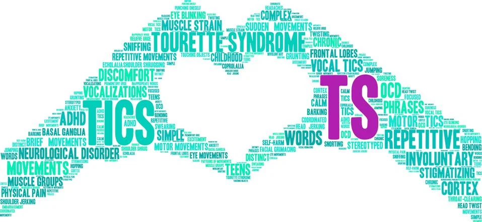 TS Word Cloud Stock-Illustration