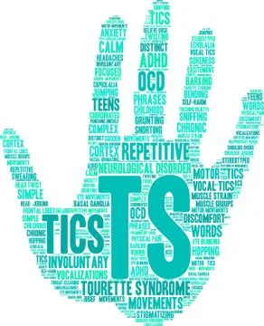 TS Word Cloud Stock Illustration