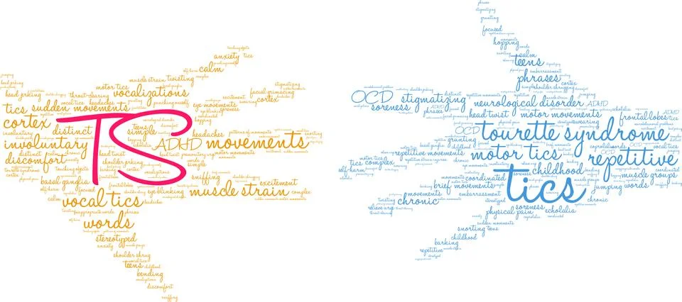 TS Word Cloud Stock Illustration