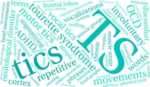 TS Word Cloud Stock Illustration