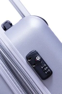 TSA security lock with dual key-combination Stock Photos