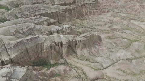 Tsagaan Suvarga aerials in log 4K. Stock Footage 326355053