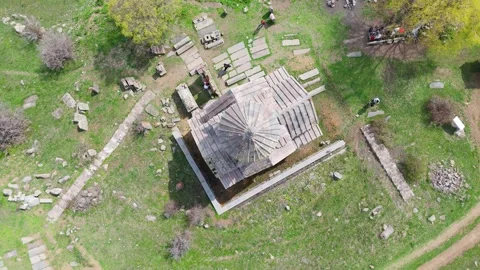 Tsaghats Kar Monastery in Vayots Dzor Stock Footage 273364715