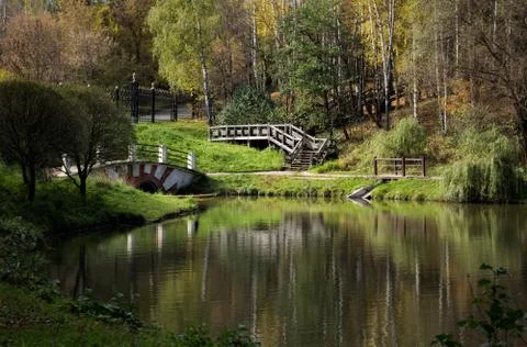 Tsaritsyno Park Stock Photos