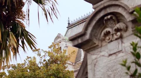 Tsar's castle of massandra Stock Footage 8949616