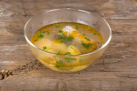 Tsar's fish soup Stock Photos