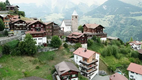 Tschiertschen Stock Footage 136905151