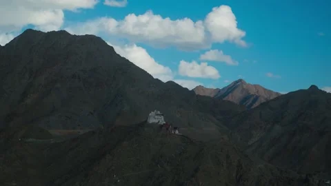 TSEMO MONESTRY TIMELAPSE Stock Footage 155783873