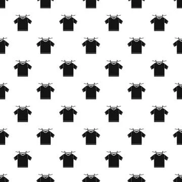Tshirt dry pattern seamless Stockillustratie