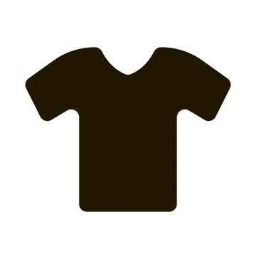 Tshirt icon on white background. Vector illustration EPS 10. Stock Illustration