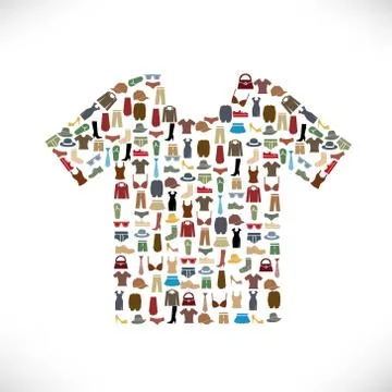 Tshirt Stock Illustration