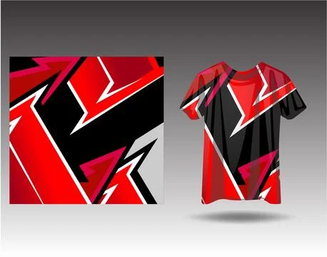 Tshirt sport grunge background for extreme jersey team racing cycling footbal Illustrazione stock