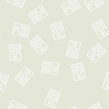 Tsl protocol line vector seamless pattern line 스톡 일러스트