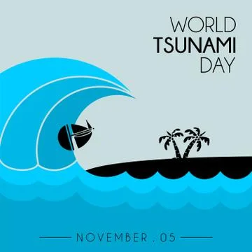 Tsunami 01 Stock Illustration