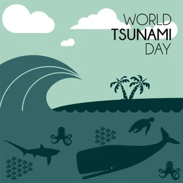 Tsunami 02 Stock Illustration
