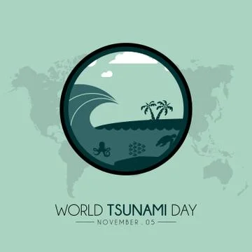 Tsunami 04 Stock Illustration