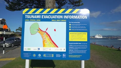 Tsunami zone tauranga