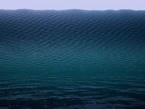 Tsunami Illustrazione stock