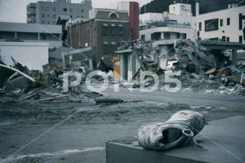 Tsunami Japan 2011 Stock Photos